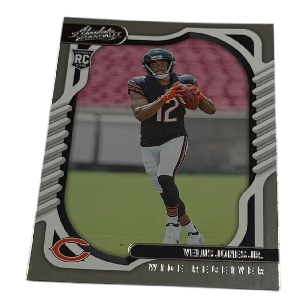 2022 Panini Absolute Football Velus Jones Jr.‎ Rookie Card RC 130 Chicago Bears